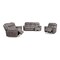 Armen Living Estelle Power Reclining 3 Piece Living room Set in Gunmetal Fabric SETESGM3PC - alternate 2